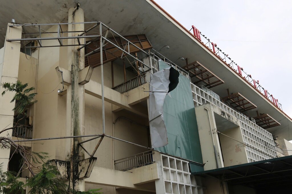 Storm No. 3 devastated many medical facilities in Quang Ninh. Photo: Nguyen Thiem