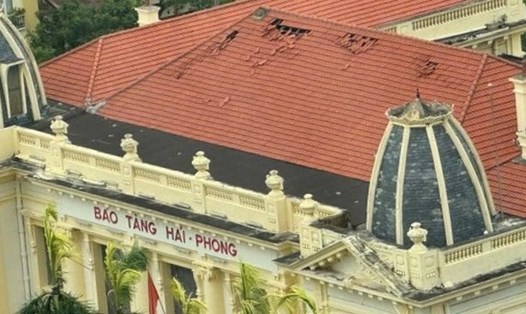 Bảo tàng Hải Phòng sẽ dừng hoạt động để khắc phục hậu quả sau bão. Ảnh: Bảo tàng Hải Phòng