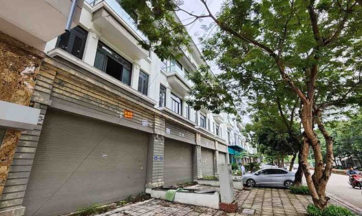 Nhiều nhà đất như biệt thự, liền kề tại Hà Nội vẫn không được đưa vào sử dụng Ảnh: Cao Nguyên