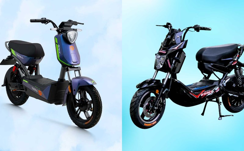 Xe máy điện có ắc quy tuổi thọ cao.