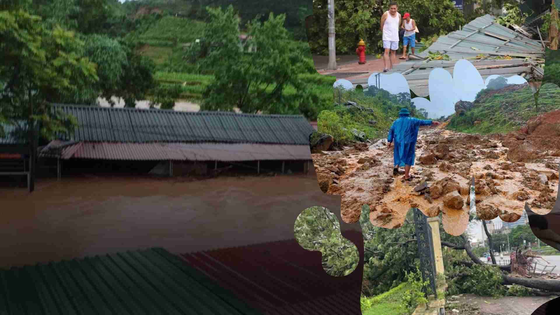 Thống kê mới thiệt hại nặng nề do bão số 3 và mưa lũ gây ra