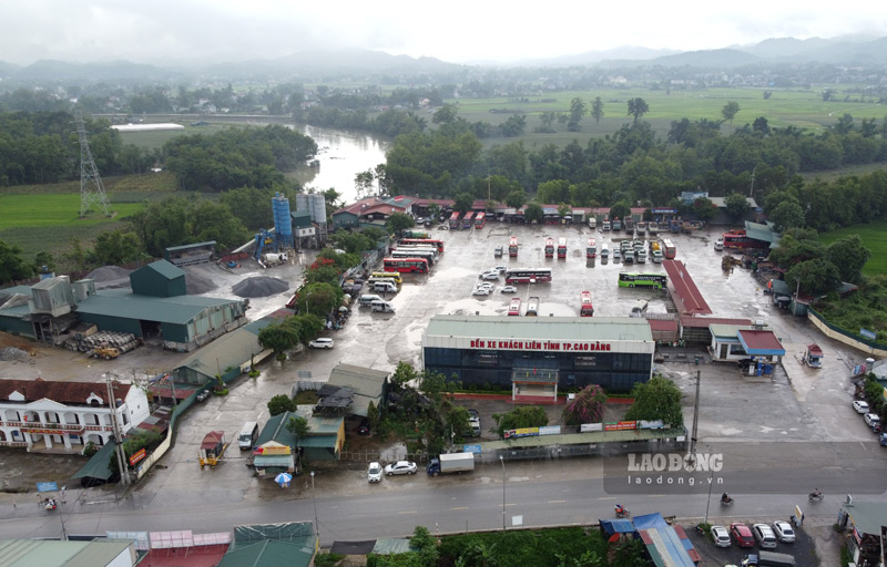 Tỉnh Cao Bằng sẽ tạm dừng hoạt động vận tải hành khách trong tỉnh để ứng phó hoàn lưu bão số 3. Ảnh: Tân Văn.
