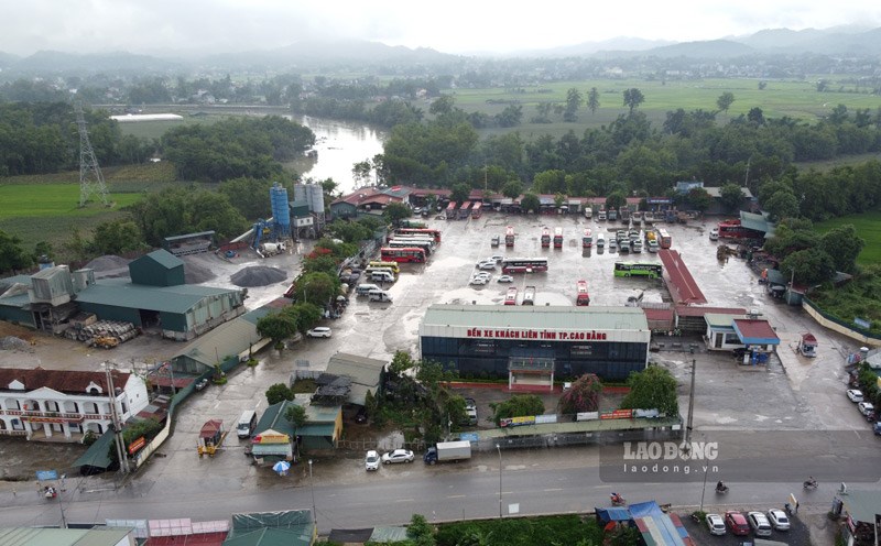 Tỉnh Cao Bằng sẽ tạm dừng hoạt động vận tải hành khách trong tỉnh để ứng phó hoàn lưu bão số 3. Ảnh: Tân Văn.