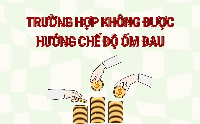 Những ai không được hưởng chế độ ốm đau của bảo hiểm xã hội? Đồ họa: Hoàng Lê