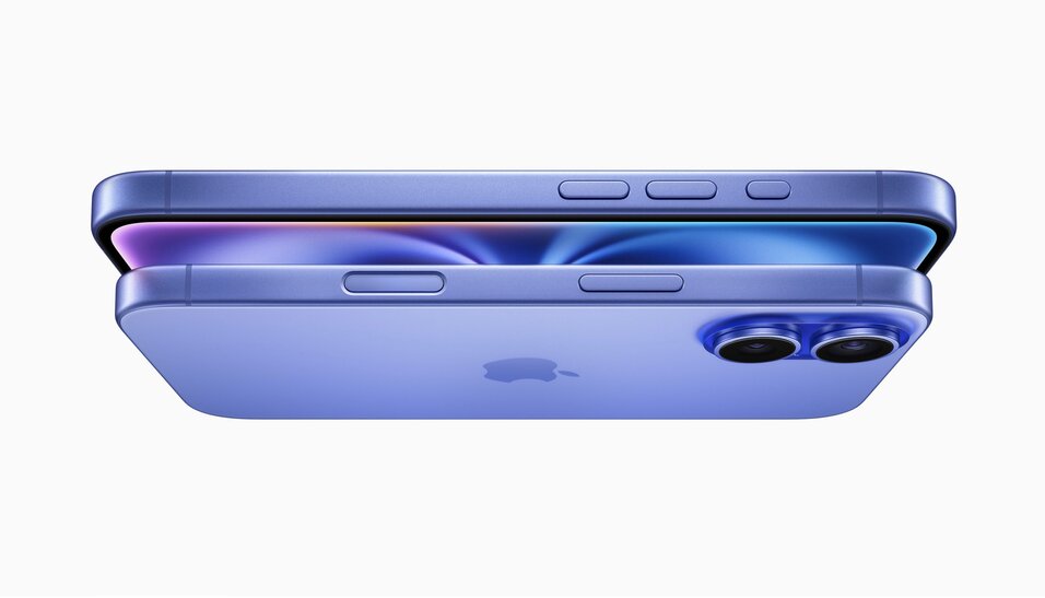 Thiết kế cụm camera có phần hoài cổ là điểm nhấn của dòng iPhone 16 năm nay. Ảnh: Apple