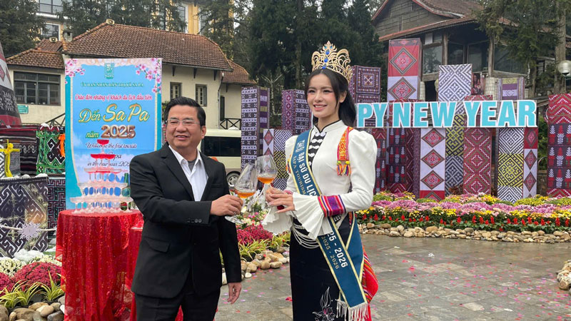 Tại buổi công bố ngày 31.12, tân Đại sứ Du lịch Sa Pa Phạm Ngọc Quỳnh cho biết, đây là dấu mốc quan trọng trong sự nghiệp của mình.