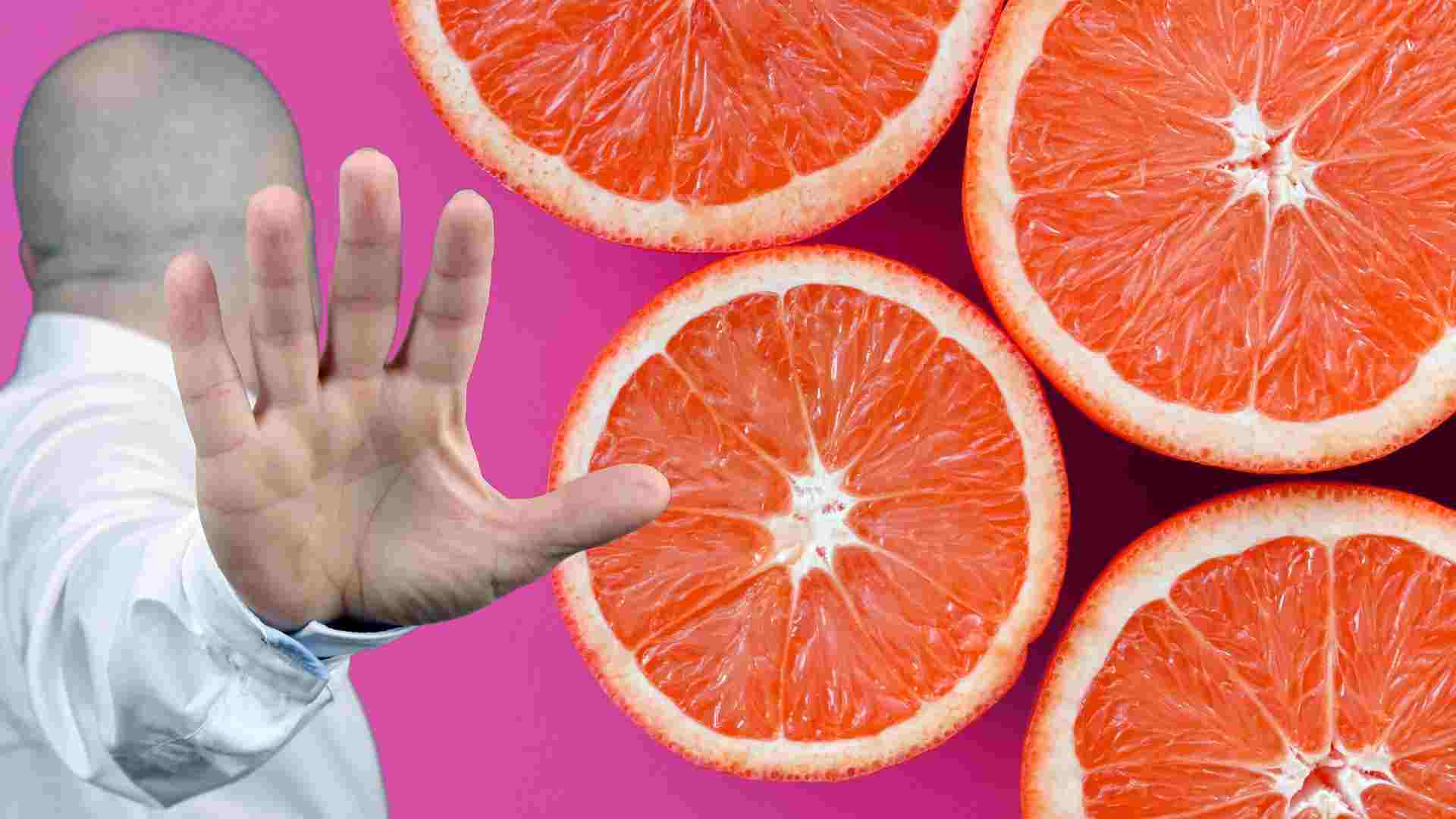 Some people should not eat grapefruit before going to bed. Graphics: Ha May