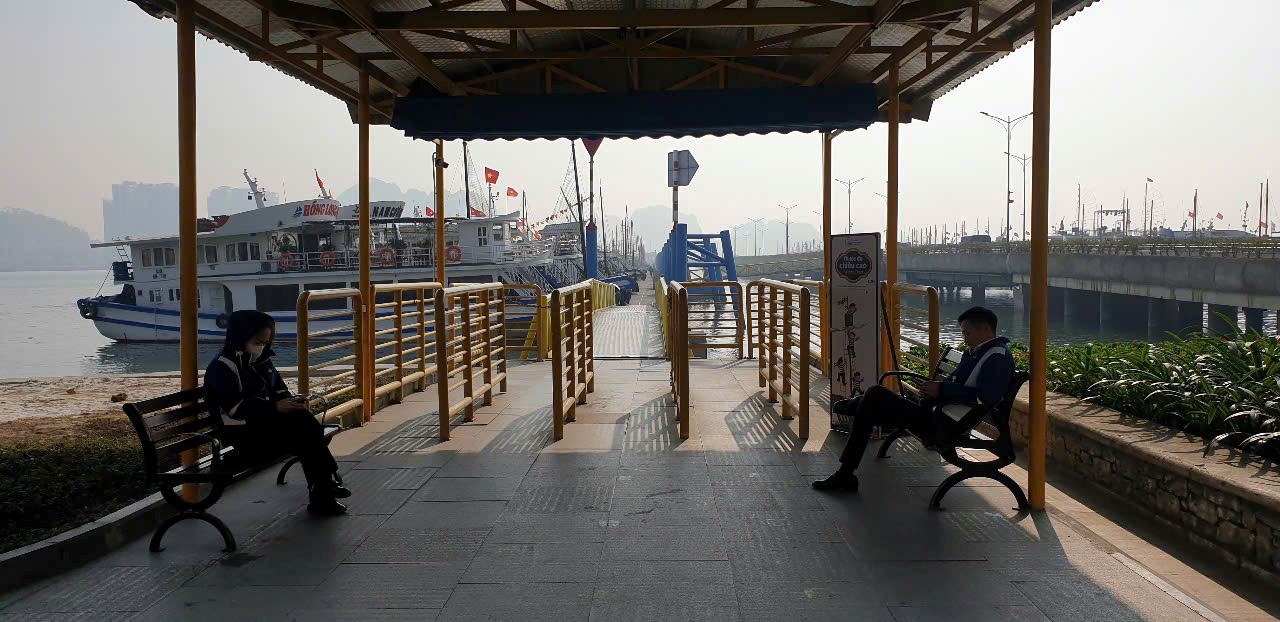 Ha Long International Passenger Port at 10:00 a.m. January 1, 2024. Photo: Nguyen Hung