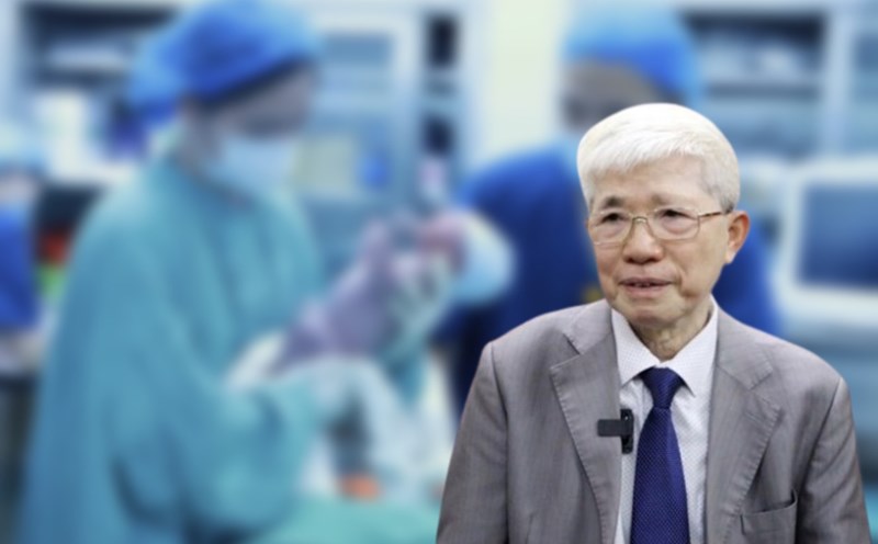 Professor Nguyen Dinh Cu said that the proposal to discipline party members who have a third child is no longer suitable for the current situation. Photo: Huong Nha