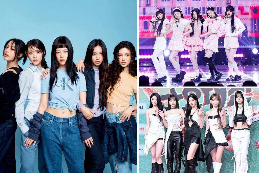 NewJeans, ILLIT and LE SSERAFIM are compared. Photo: Naver