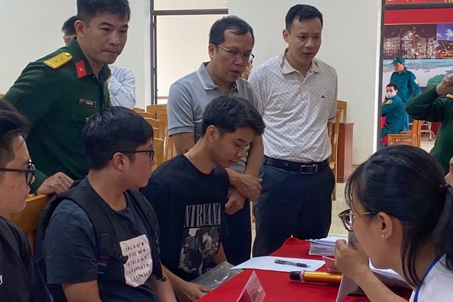Citizens who have registered for military service when changing their place of residence must go to the agency where they registered for military service to complete the procedures for transferring military service registration. Photo: Hai Phong Electronic Information Portal