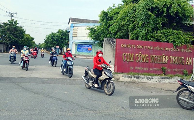 The average Tet bonus for workers in Tien Giang in 2025 is more than 8.1 million VND. Photo: Thanh Nhan