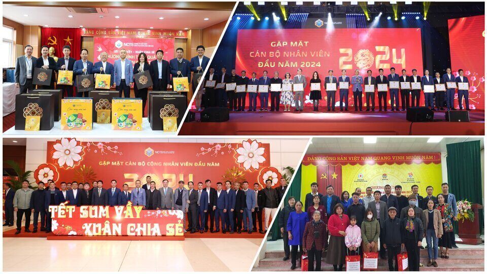 Tet 2024 care activities at Noi Bai Cargo Services Joint Stock Company. Photo: Aviation Trade Union.