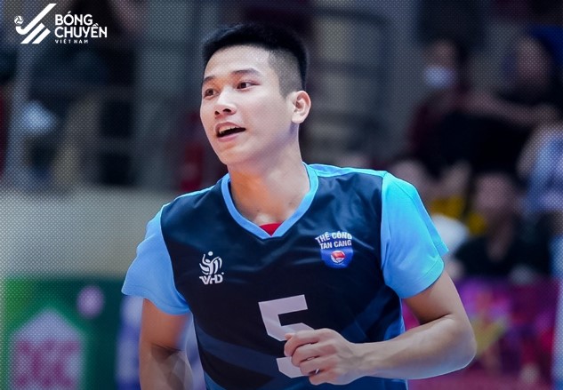 Nguyen Van Quoc Duy se thi dau cho doi Cong an TP.HCM o mua giai bong chuyen vo dich quoc gia nam 2025. Anh: Bong chuyen Viet Nam 