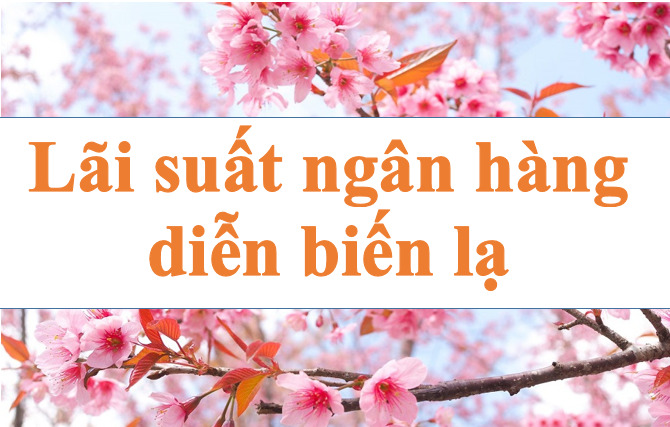 Bank interest rates have strange developments. Illustration photo: Ha Vy