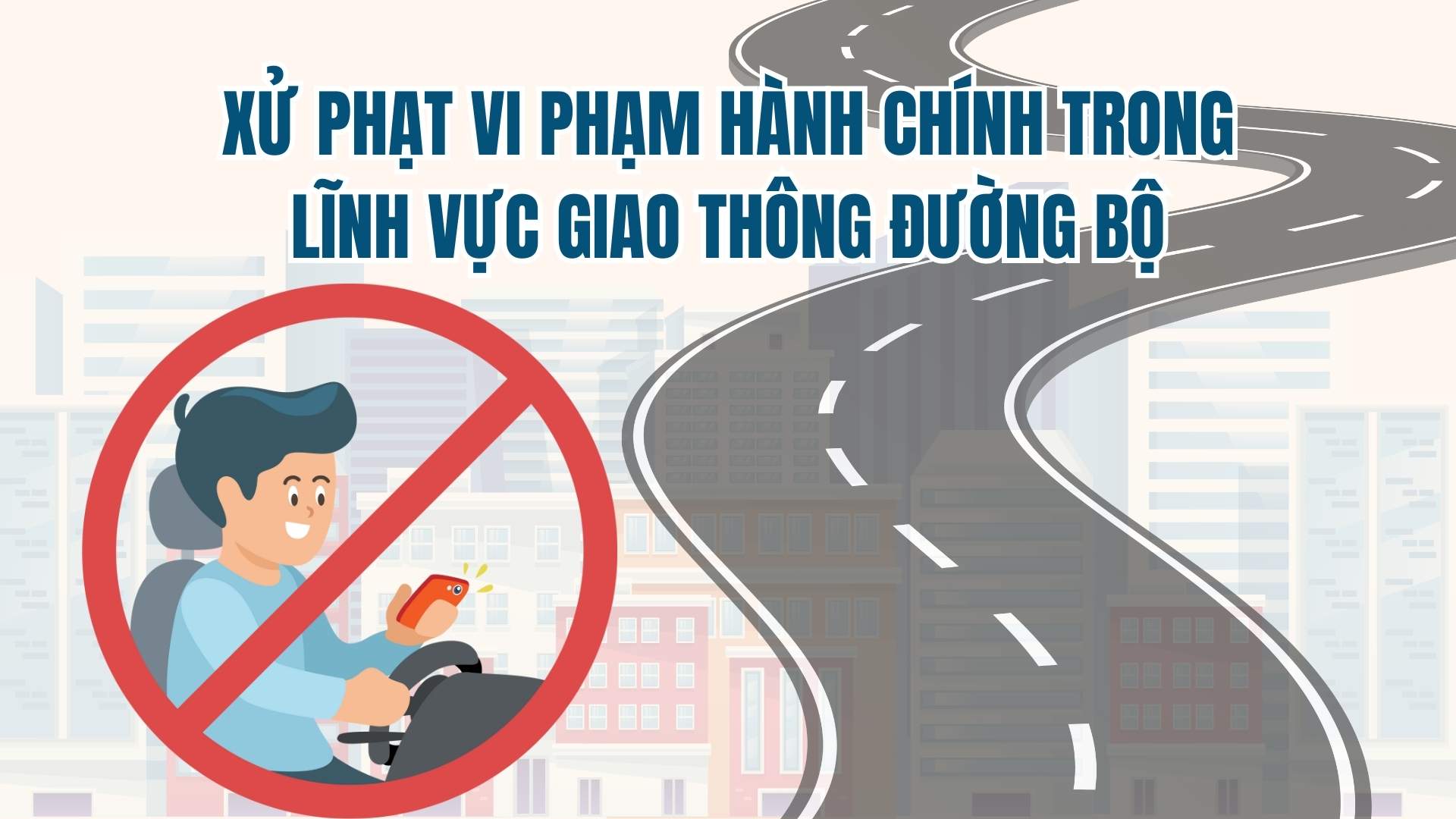 Fine up to 6 million VND for driving and using phone. Graphics: Linh Dan