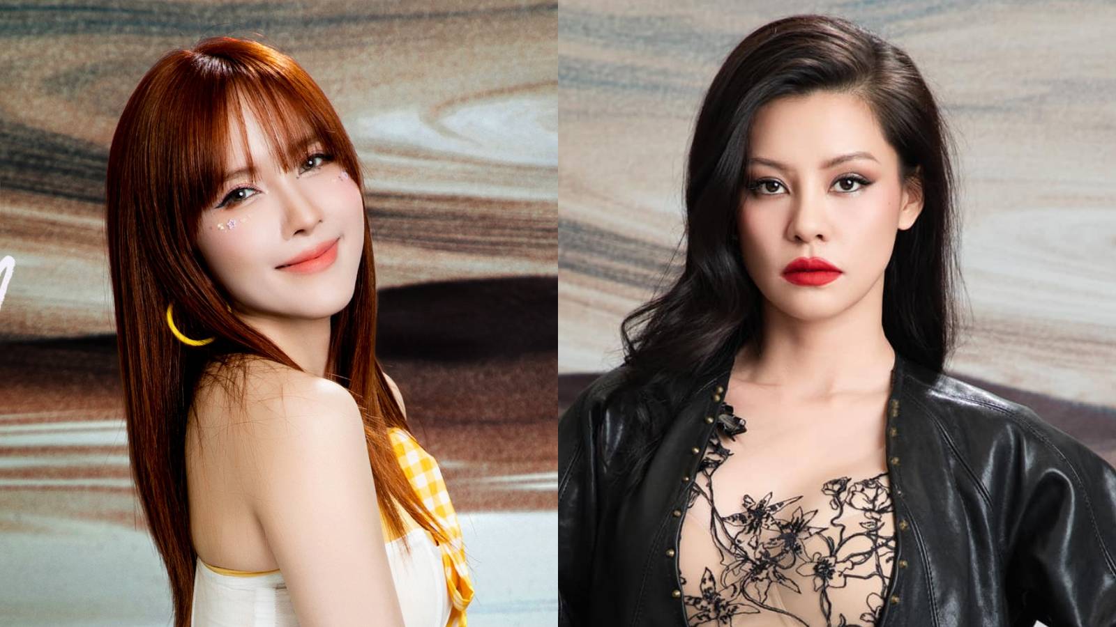 Thieu Bao Tram and Bui Lan Huong in Sister Who Makes Wave. Photo: Producer