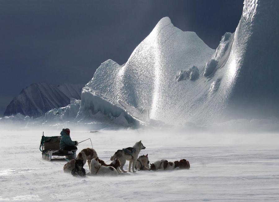 Greenland nam o Bac Cuc - khu vuc da tro thanh tam diem canh tranh giua Nga, Trung Quoc va My trong nhung nam gan day. Anh: Xinhua