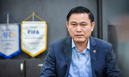 Phó Chủ tịch Liên đoàn bóng đá Việt Nam Trần Anh Tú. Ảnh: VFF
