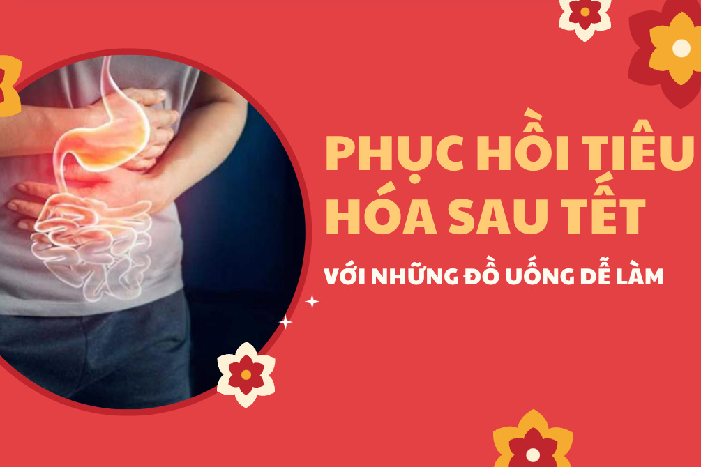 Restore digestion after Tet with easy-to-make drinks