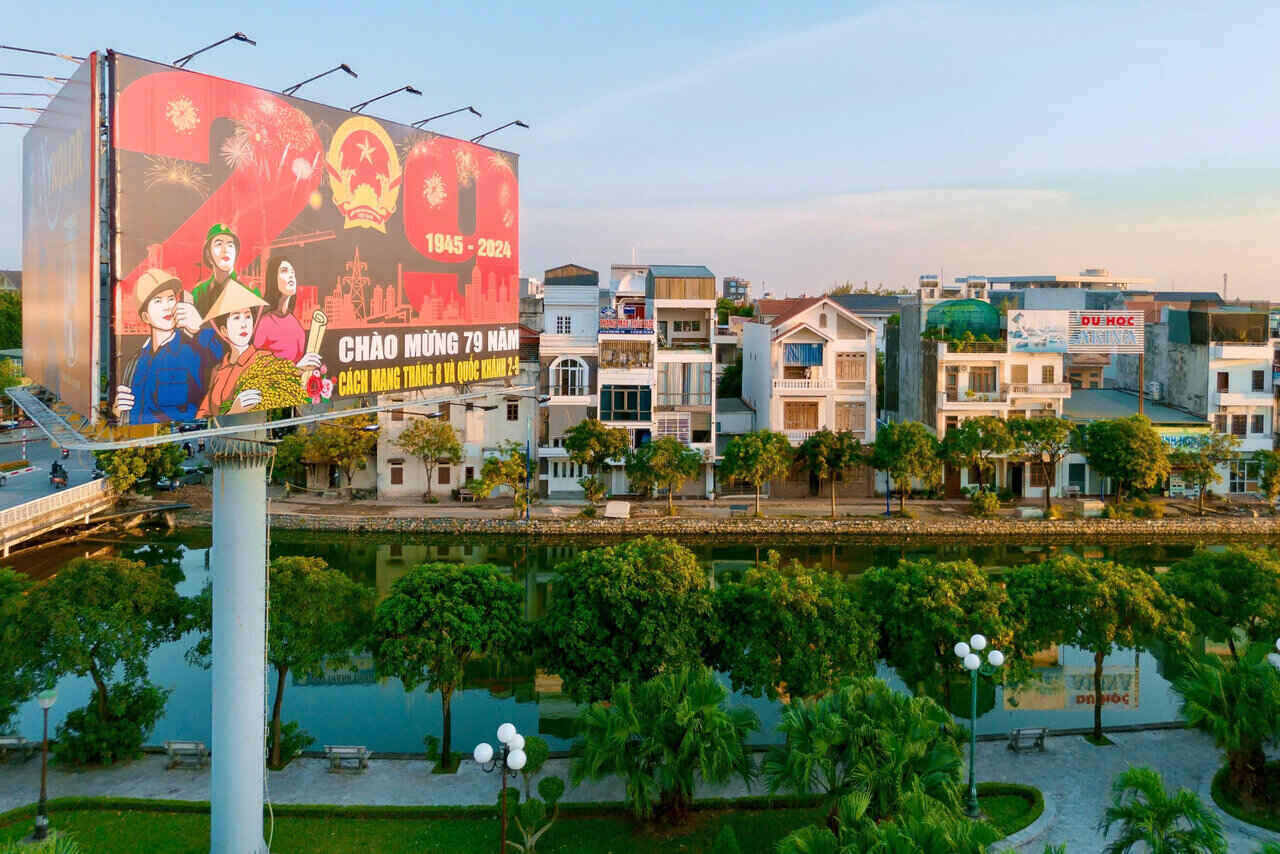 A corner of Hai Duong city. Photo: Mai Huong