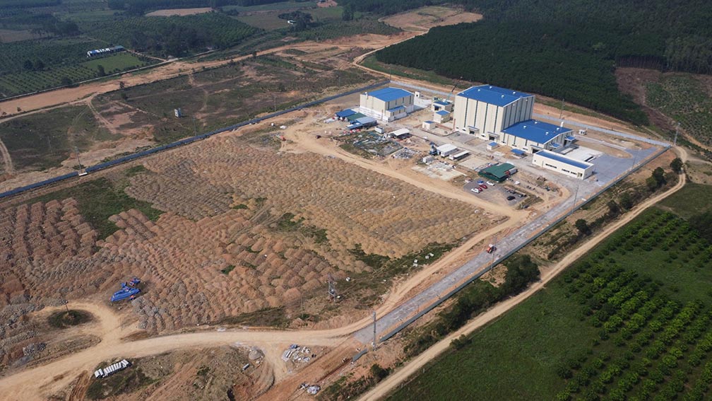 Hoang Mai II Industrial Park has an area of ​​334.79 hectares and is invested by Hoang Thinh Dat Joint Stock Company. Photo: Quang Dai