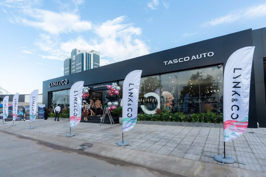 Showroom Lynk & Co Ha Long thuoc he thong cua Tasco Auto. Anh: DNCC