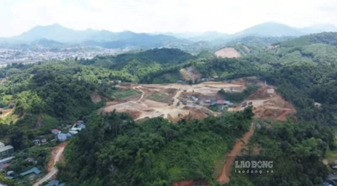 Đại công trường sân vận động tỉnh Bắc Kạn sau 1 năm thi công