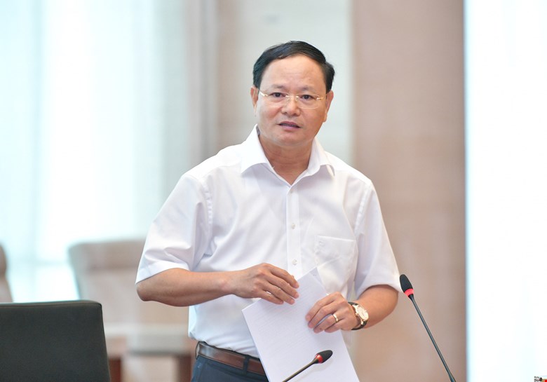 Re-appointment of Deputy Minister of Natural Resources and Environment Le Minh Ngan. Photo: Pham Thang