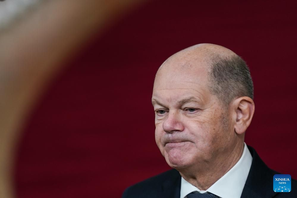 German Chancellor Olaf Scholz. Photo: Xinhua