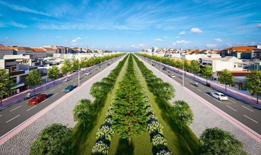 Phối cảnh Vành đai 2 đoạn từ đường Võ Nguyên Giáp đến Phạm Văn Đồng. Ảnh: Sở GTVT TPHCM