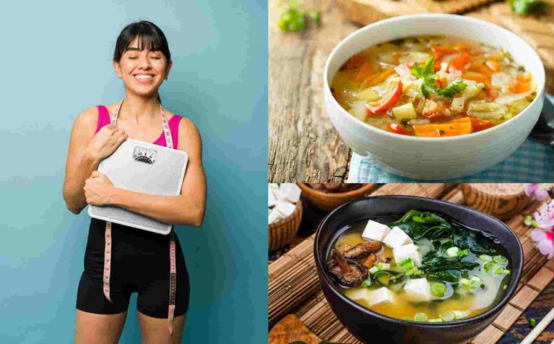 Some soups can help reduce weight and visceral fat. Graphics: Ha May