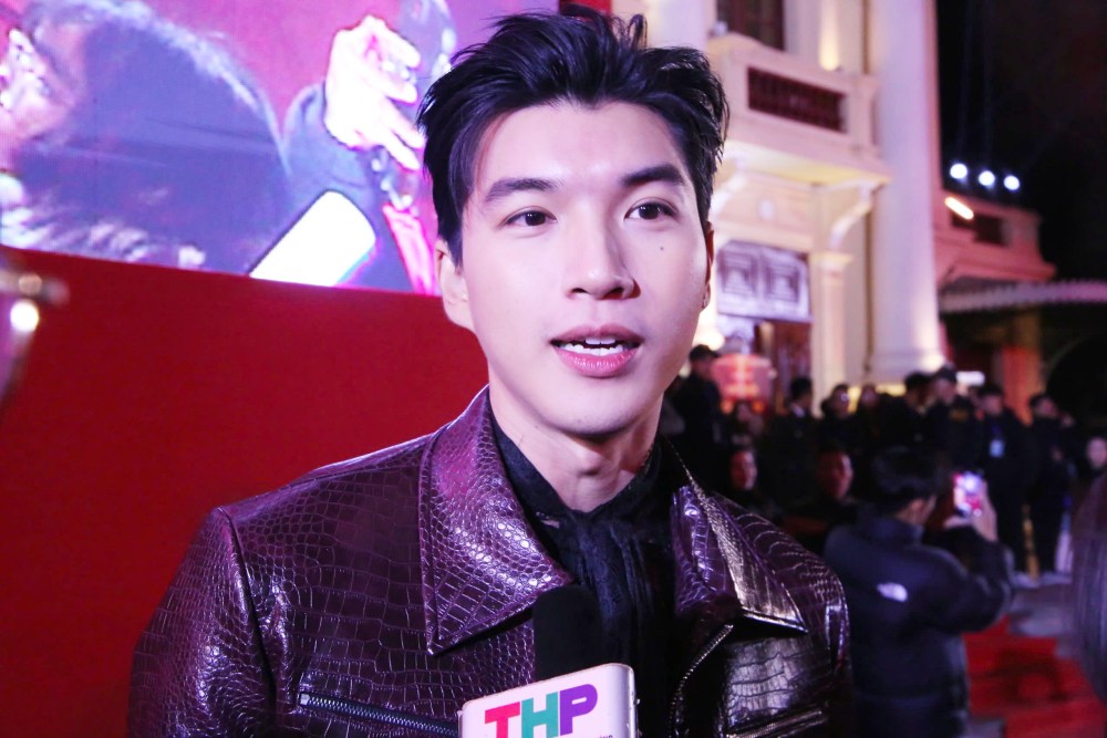 HIEUTHUHAI appeared at Hai Phong City Theater. Photo: Gia Linh