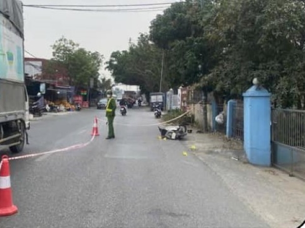 Accident scene. Photo: Hai Phong Traffic Safety Committee