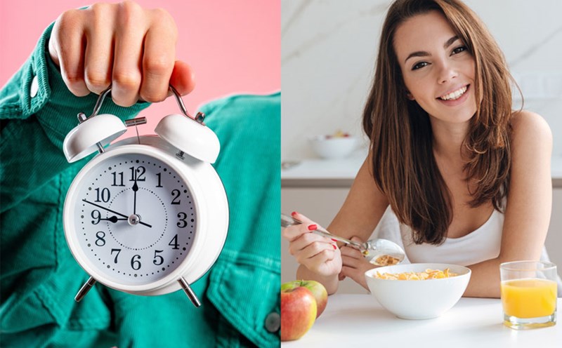 Meal timing plays an important role in weight loss and fat burning. Graphics: Hong Diep