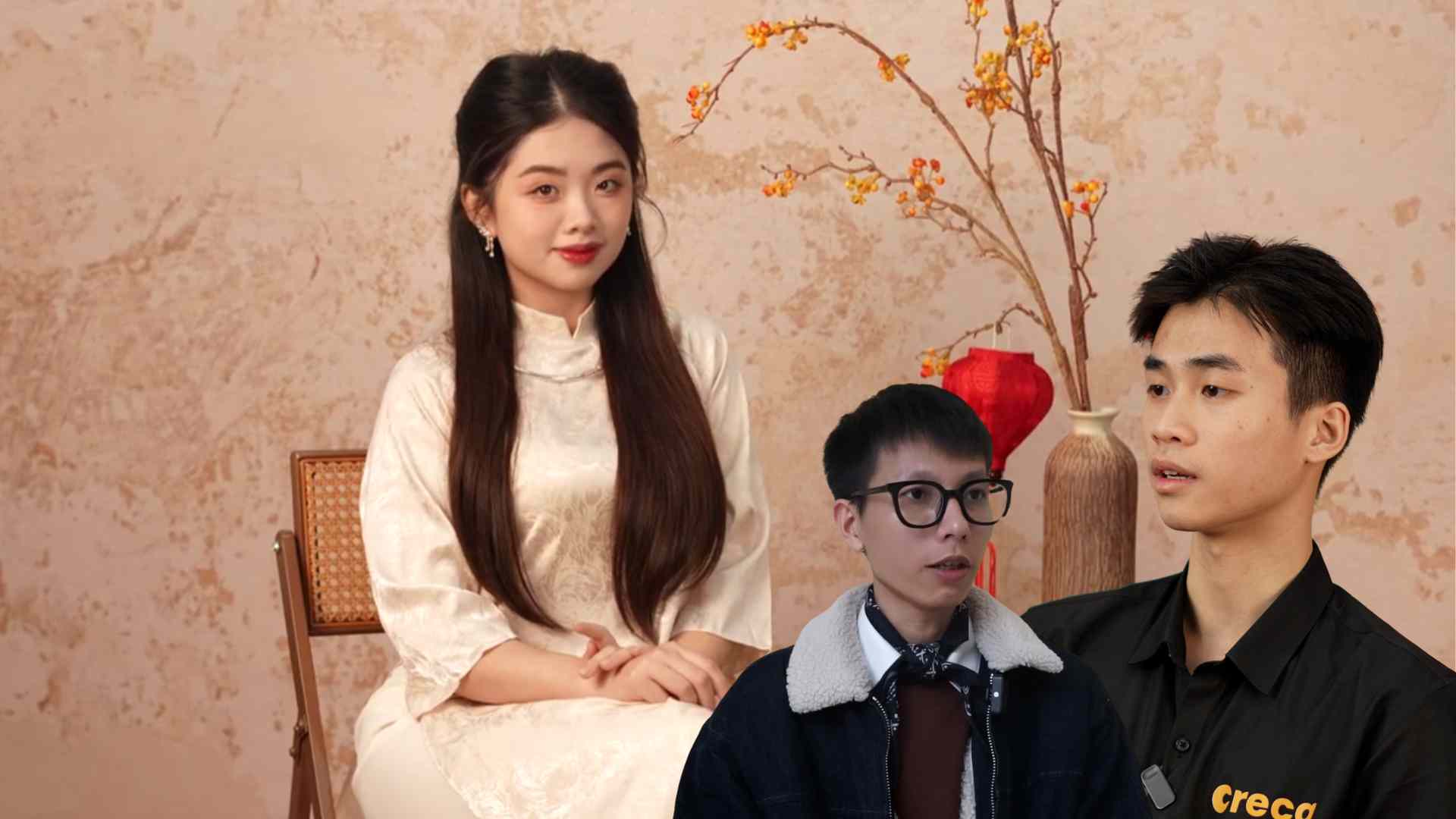 Photography service is busy during Tet, welcoming dozens of customers every day