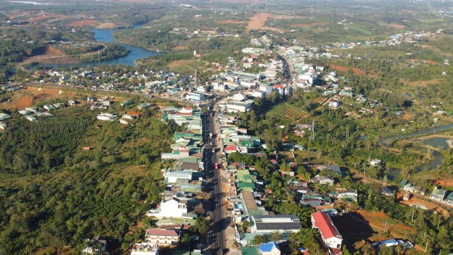 Dak Nong urgently removes difficulties so that the Gia Nghia - Chon Thanh expressway can soon start construction. Photo: Le Phuoc
