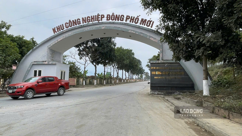 Cang can duoc mo nam trong Khu cong nghiep Dong Pho Moi (thanh pho Lao Cai). Anh: Dinh Dai