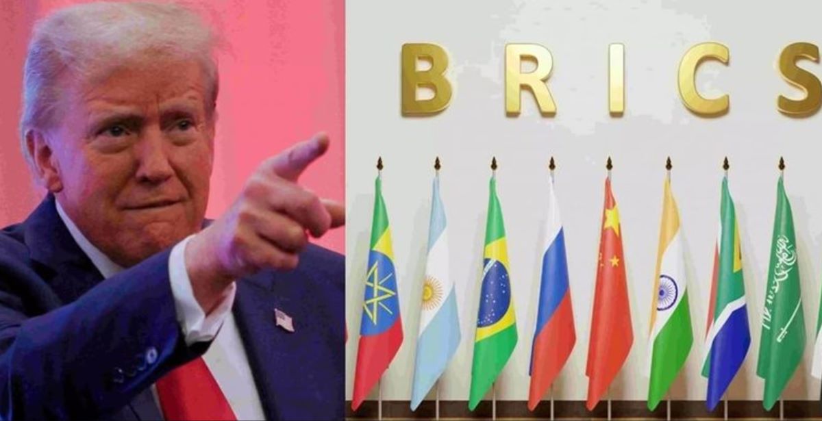 Incoming US President Donald Trump warns of 100% tariffs on BRICS nations. Photo created by AI