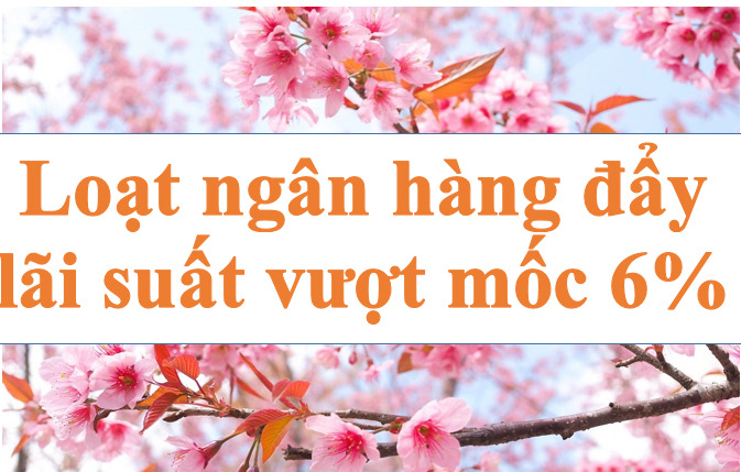 A series of banks push interest rates past the 6% mark. Illustration photo: Ha Vy