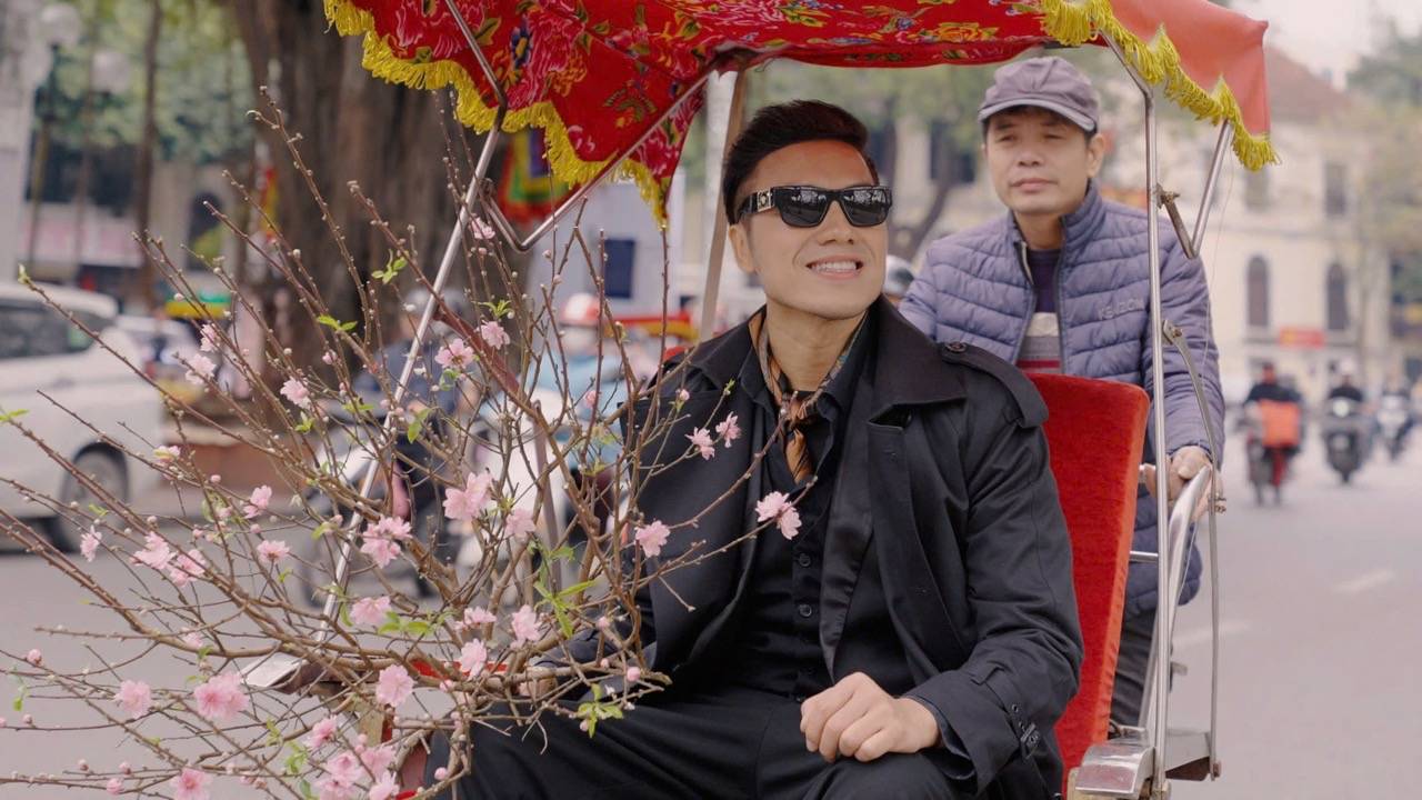 Duong Quoc Hung releases MV Tet. Photo: Artist provided.