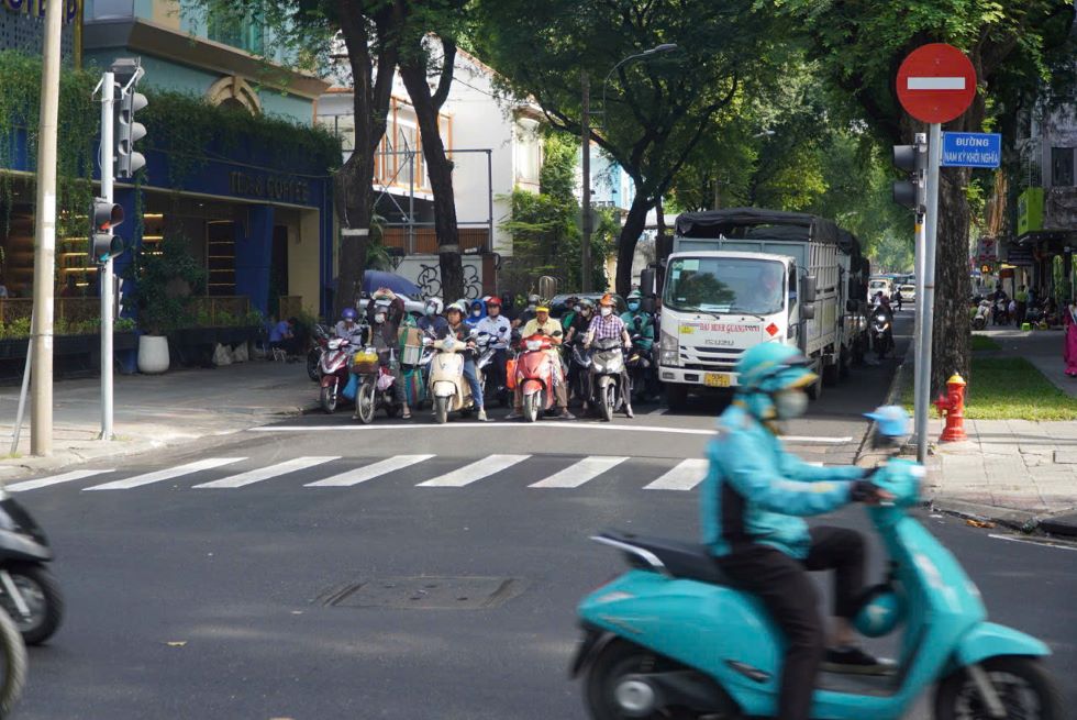 The weather in the South is chilly this morning. Photo: Nguyen Chan