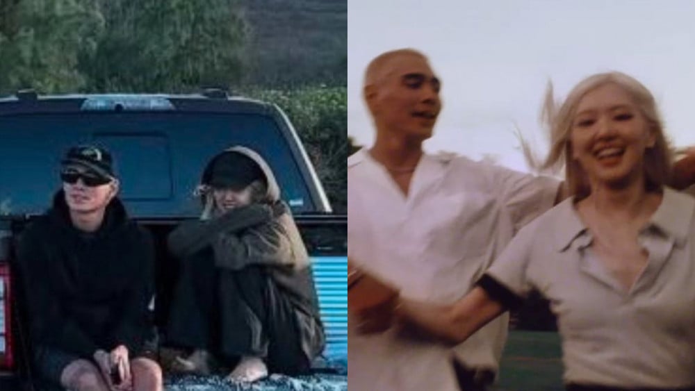 Blackpink's Rose and Evan Mock are suspected of dating. Photo: AllKpop.