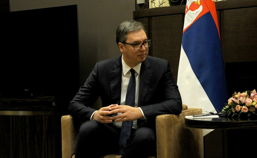 Tong thong Serbia Aleksandar Vucic. Anh: Dien Kremlin