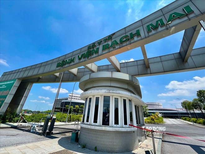 Bach Mai Hospital 2 in Ha Nam is one of two billion-dollar hospitals that were completed many years ago but have not been put into operation, and are seriously degraded. Photo: Thieu Trang