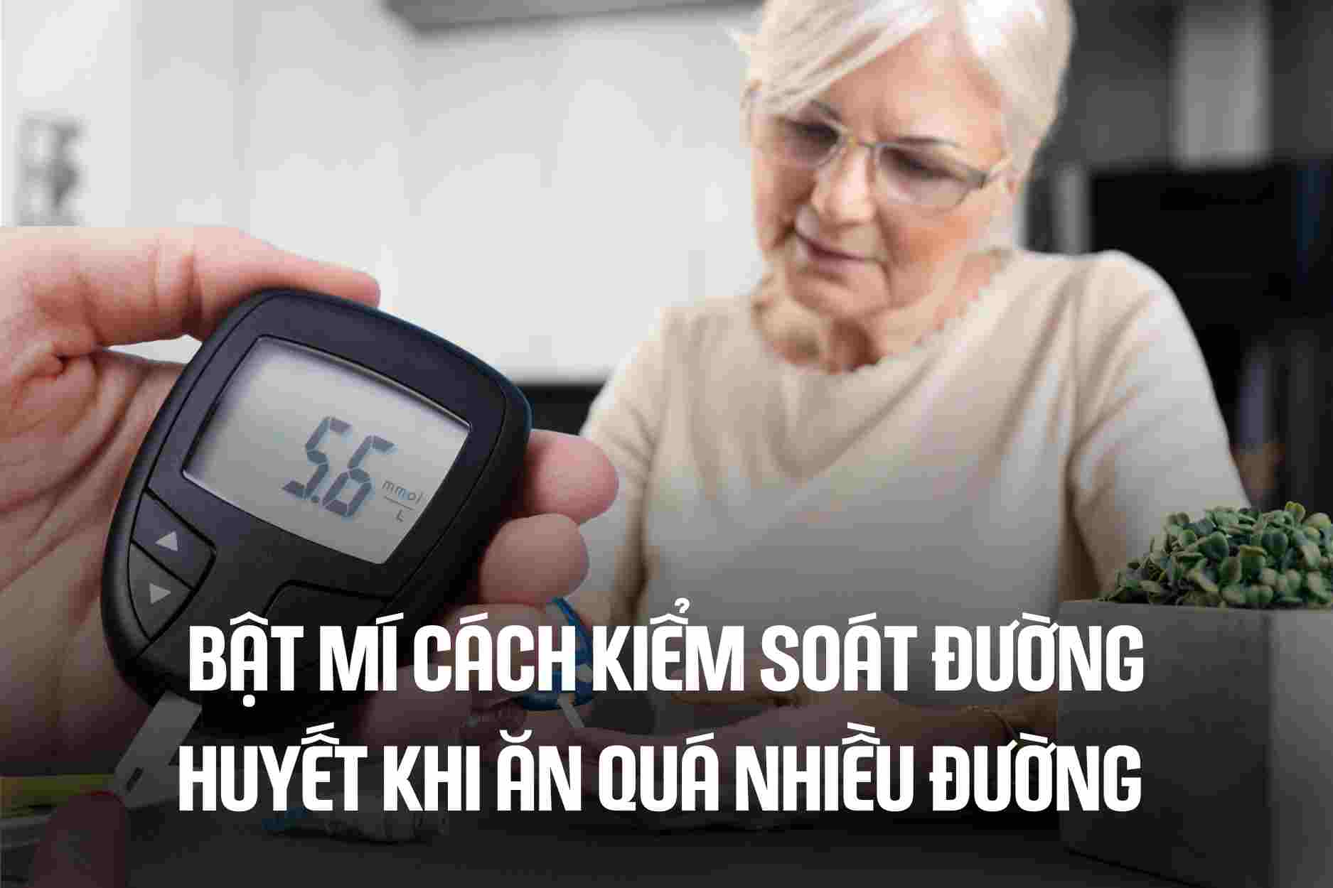 Revealing how to control blood sugar when eating too much sugar