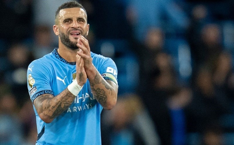 Coach Pep Guardiola confirmed Kyle Walker wants to leave Man City. Photo: Man City FC