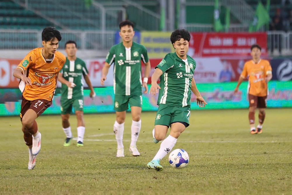 Cong Phuong returns to Pleiku Stadium to face Hoang Anh Gia Lai. Photo: Binh Phuoc Club
