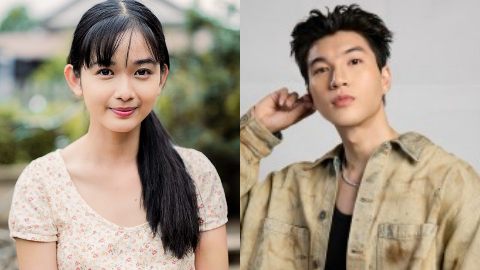 Actors Ngoc Xuan and HIEUTHUHAI. Photo: FBNV