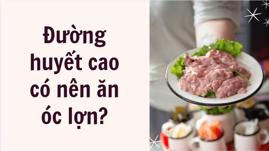 High blood sugar should eat pig brain?